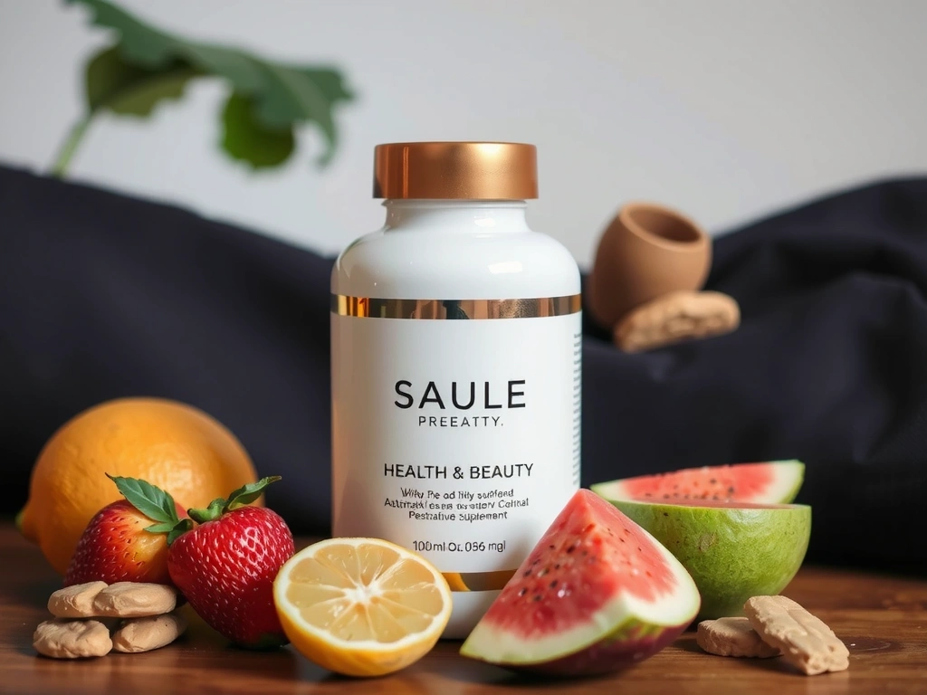 Skynnyx Product Lifestyle - Supplement in a health-conscious setting